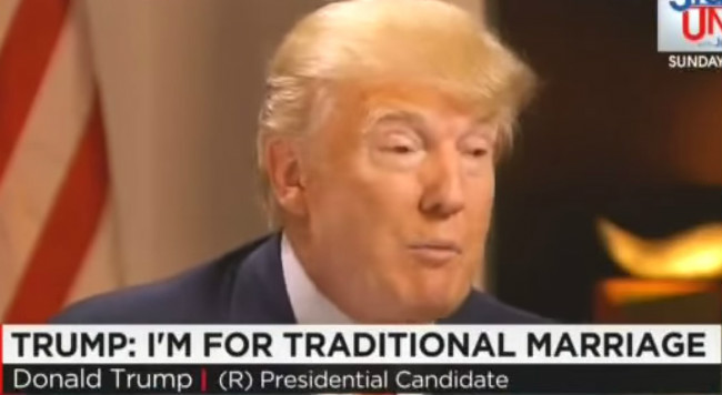 CNN’s Jake Tapper To Donald Trump: “What’s Traditional About Being Married Three Times?”
