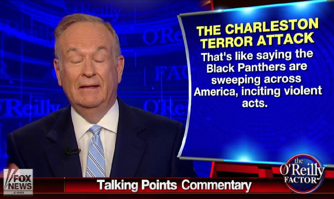 Bill O’Reilly Has Determined That Conservative Pundits Are The Real Victims Of Charleston
