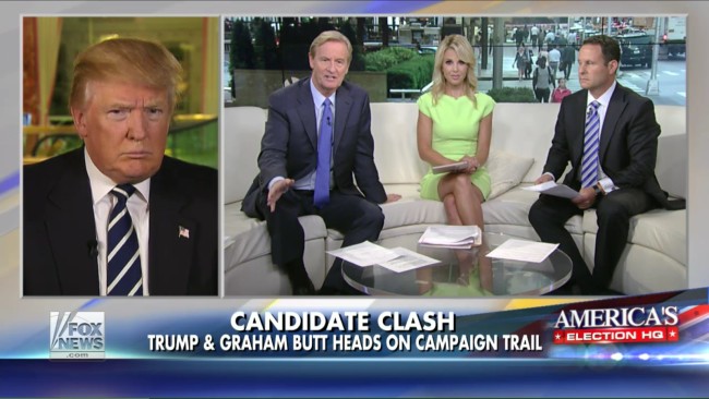 Fox News’ Steve Doocy Tells Draft Dodger Donald Trump That He’s Just Like A Navy SEAL