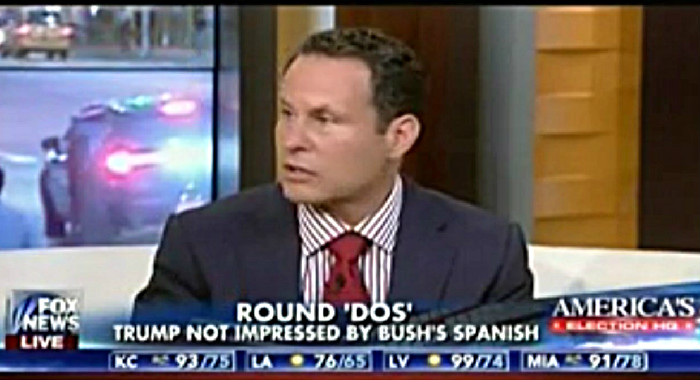 Fox News’ Brian Kilmeade: I Agree With Trump That Nobody Should Speak Spanish In America