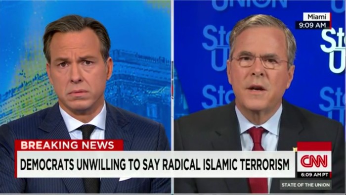 After Ripping Hillary For Not Denouncing Islam, Jeb Is Reminded His Brother Said “Islam Is Peace”