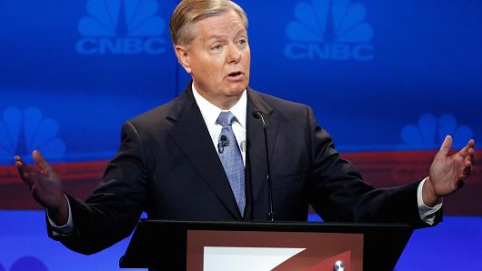 Lindsey Graham Invokes Veterans Day To Shame Fox For Cutting Him From Kiddie Table Debate