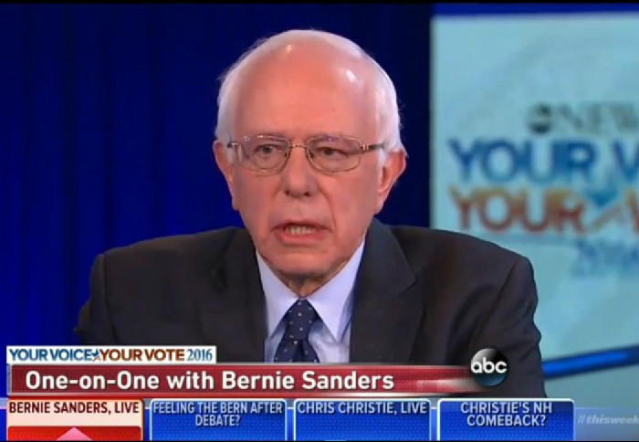 Bernie Sanders On Donald Trump: “I Think You Have A Pathological Liar There”
