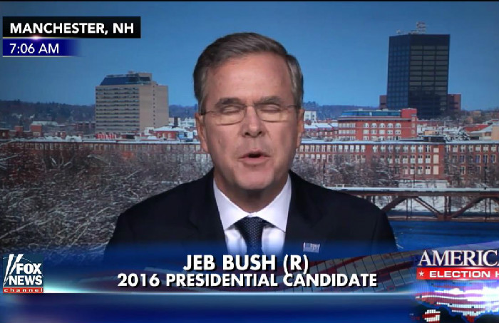 Jeb Bush: I May Ask My Brother To Campaign For Me Because “He Is Very Popular”