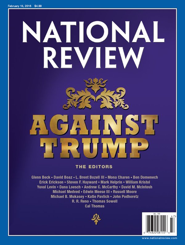 Right-Wing Magazine Desperately Tries To Rein In Monster It Helped Create