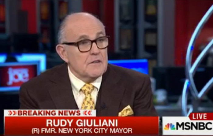 Talking Out Of His Ass, Giuliani Says U.S. Will Experience Five More Terror Attacks In 2016