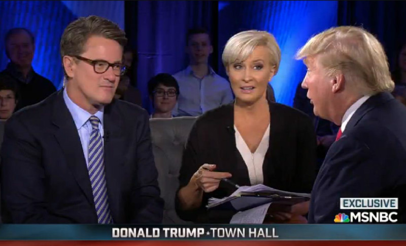 Joe And Mika Sorry For Hurting Trump’s Feelings, Meet With Him To Kiss And Make Up