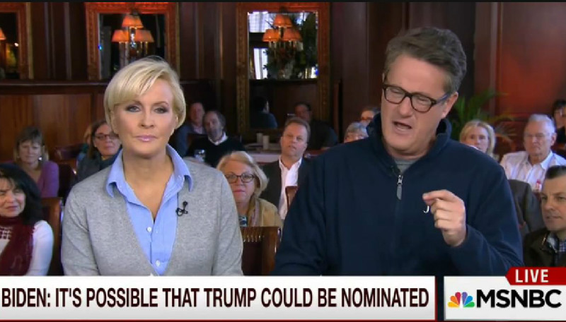 ‘Morning Joe’ Hosts Pat Themselves On The Back Over “Tough” Donald Trump Town Hall