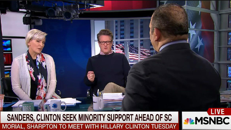 Joe Scarborough Helpfully Tells Black Dude What Black Voters Really Want