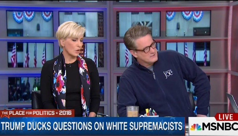 After Trump’s Embrace Of The KKK, Morning Joe Can’t Run Away From Him Fast Enough