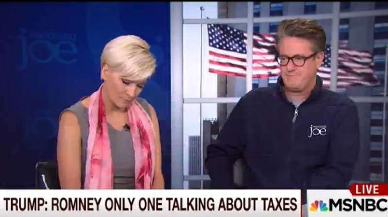 Joe Scarborough Predictably Comes To Trump’s Defense Over Release Of Tax Returns