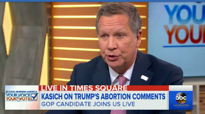 John Kasich: Trump Should Be Happy That “Jon Stewart’s Not Running The Daily Show”