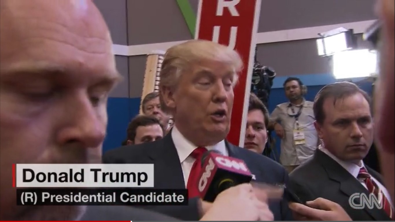 Trump On Reporter Assault: “Perhaps She Made The Story Up…I Think That’s What Happened”