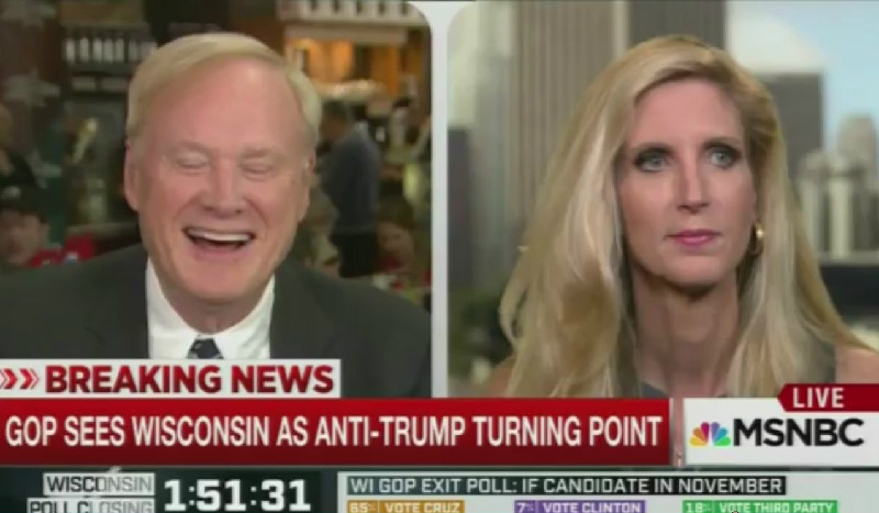 Why The Hell Is Chris Matthews Constantly Booking Ann Coulter To Appear On Hardball?