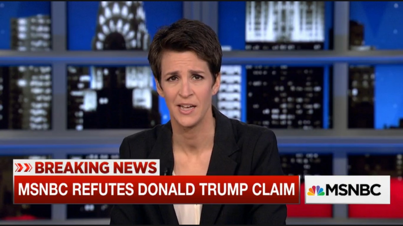 Rachel Maddow Slams Trump For Claiming MSNBC Edited His Town Hall Abortion Answer
