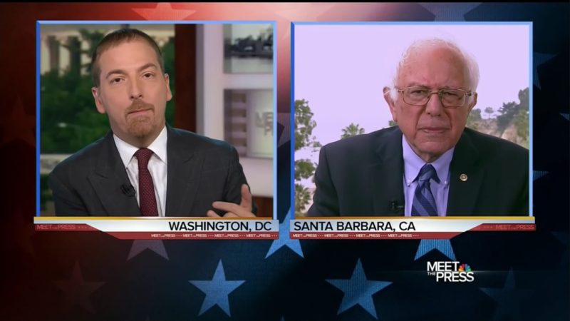 Chuck Todd Calls Out Bernie Sanders For Contradicting Himself On Superdelegates