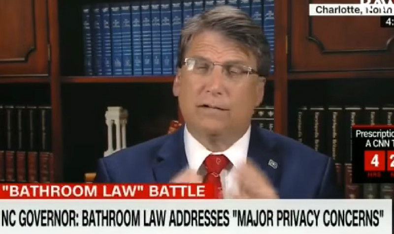 NC Gov. Pat McCrory: Scrap The Civil Rights Act And Bring Back Segregated Bathrooms