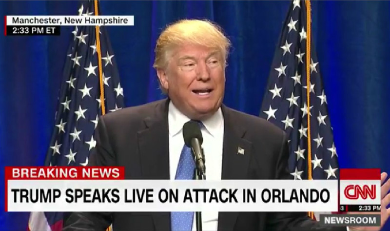 Trump Claims American-Born Orlando Shooter Is From “Afghan,” Which Isn’t A Country