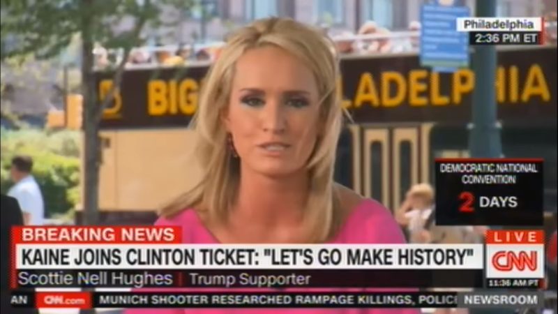 Scottie Nell Hughes: I Don’t Want To Brush Up On Dora The Explorer To Watch DNC
