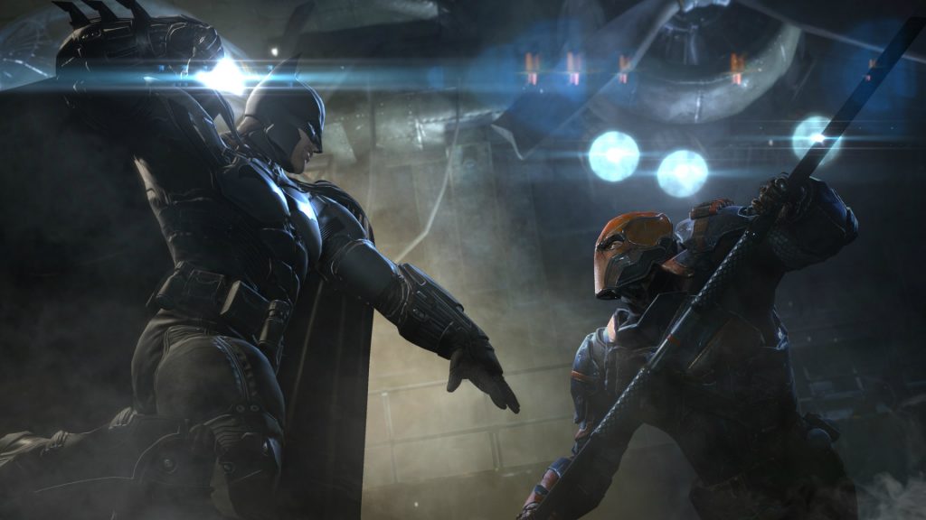 Batman and Deathstroke in Arkham Origins [Image: WB Games, DC Comics]