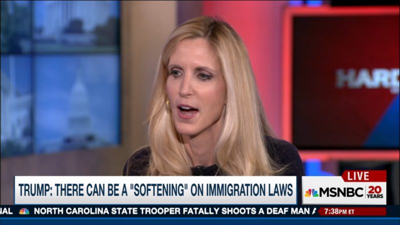 Ann Coulter: “This Could Be The Shortest Book Tour Ever” If Trump Softens On Immigration