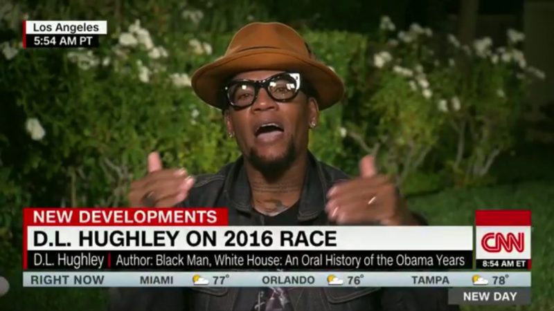 DL Hughley: “Donald Trump Being President Is Like Flavor Flav Winning A Spelling Bee”