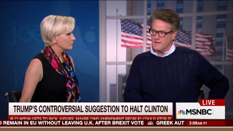 Trumper’s Remorse? Scarborough Demands GOP Dump Trump Over 2nd Amendment Comments