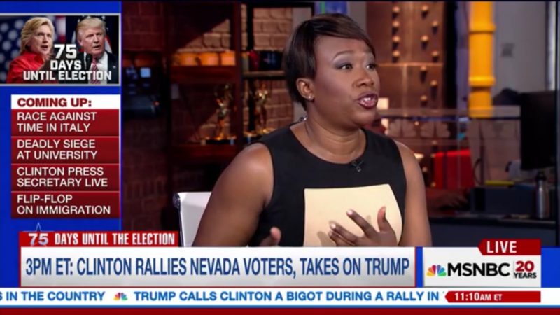 MSNBC’s Joy Reid: The Alt-Right Is Just A Dressed Up, Next Generation Version Of The KKK