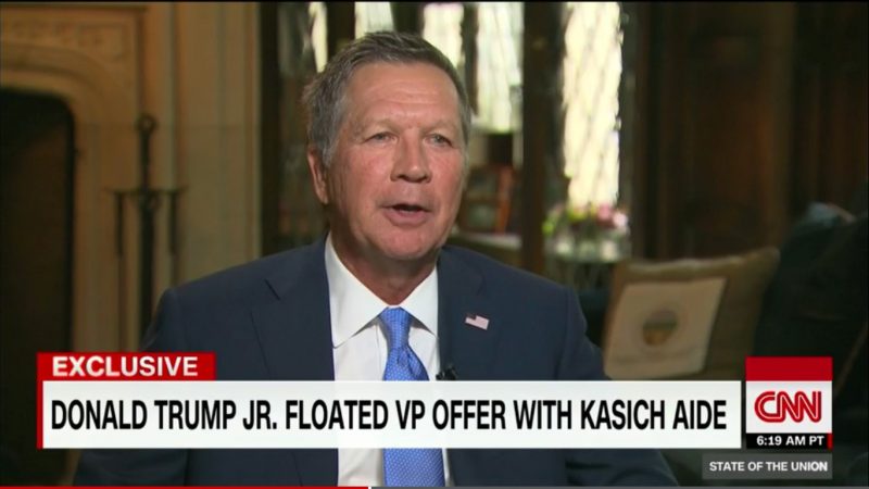 John Kasich Confirms That Donald Trump’s Campaign Offered Him Veep Job