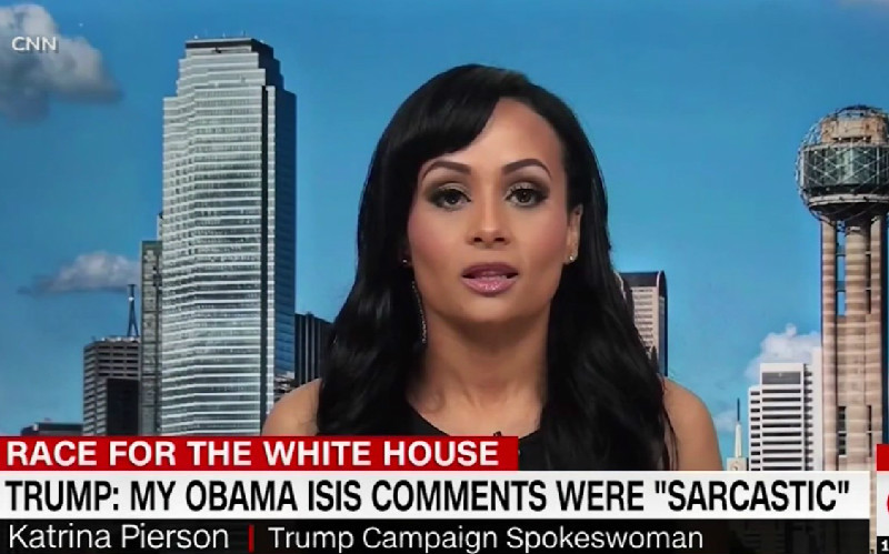 Katrina Pierson Strikes Again! Trump Spokeswoman Says Obama Invaded Afghanistan