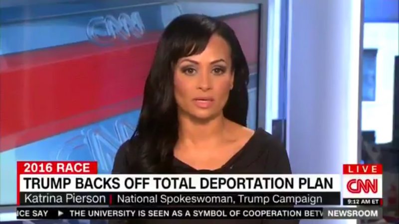 Katrina Pierson Claims Trump Hasn’t Shifted On Immigration, He’s Just “Changed The Words”