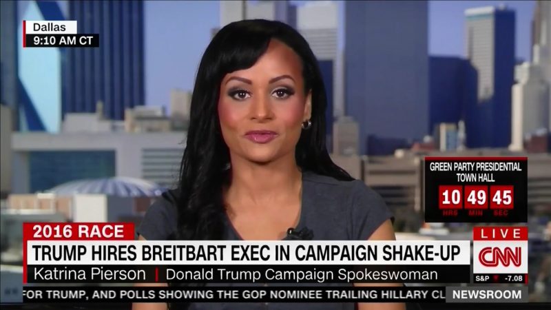 After Trump Shakes Up Campaign Staff, Katrina Pierson Insists “It’s Not A Shakeup”