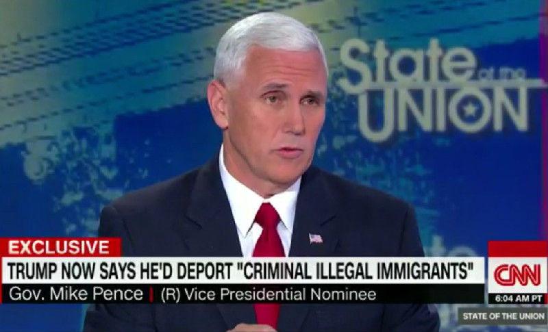 Mike Pence: “I Think The Whole Question Of Anchor Babies…Is A Subject For The Future”