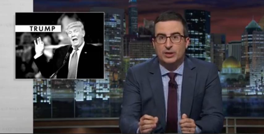 John Oliver: Trump’s Sarcasm Excuse Is ‘A Douchebag’s Apology’