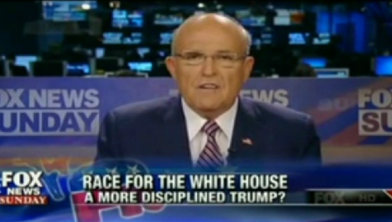 Giuliani Sells Hillary Health Conspiracy: “Go Online And Put Down Hillary Clinton Illness”