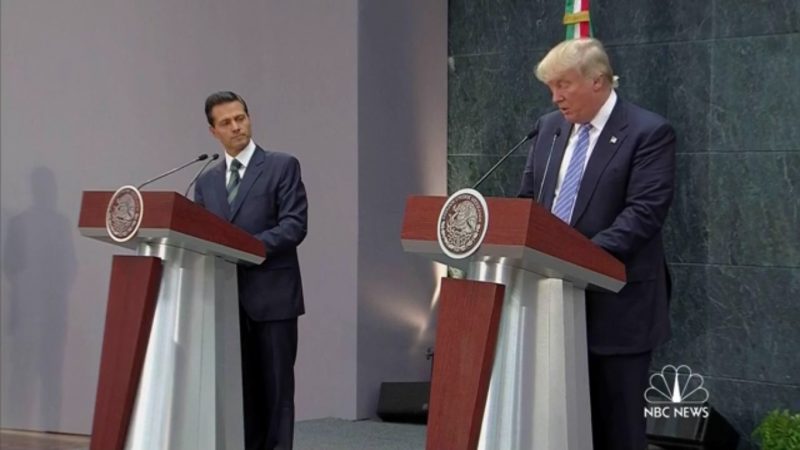 “We Didn’t Discuss’: Trump Chickens Out When Asked In Mexico Who Will Pay For Wall