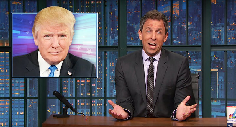 Seth Meyers Mocks Donald Trump’s Glee About NYC Bomb: Did He Want Credit For It?
