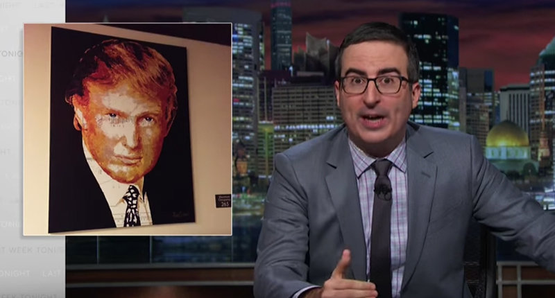 John Oliver: Donald Trump Is ‘A Racist Scarecrow’ And You Should Be ‘F*cking Outraged’