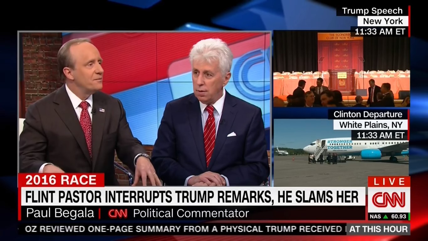 “He Mewed Like A Kitten”: CNN Commentator Mocks Trump For Cowering At Flint Church