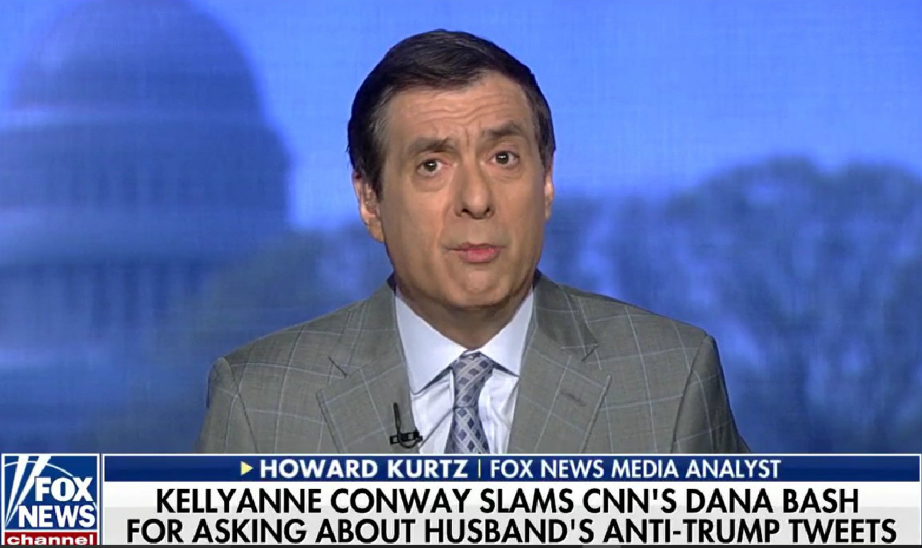 Fox News’ Howard Kurtz: ‘Out Of Bounds’ For CNN Host To Ask Kellyanne Conway About Husband’s Tweets