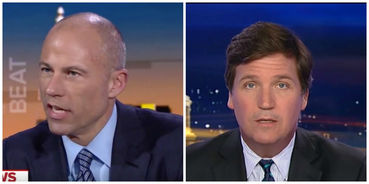 Avenatti Fires Back At Tucker Carlson: Your ‘Best Bud’ Dershowitz Is The ‘Real Creepy Porn Lawyer’