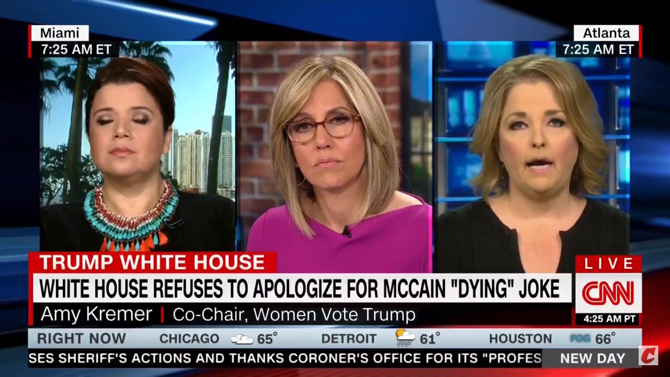 WATCH: Trump Supporter Complains That John McCain Didn’t Wish Melania Trump Well