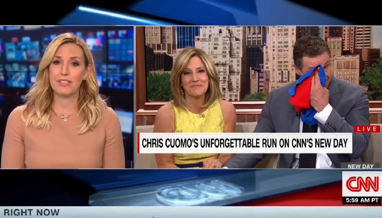 CNN’s Chris Cuomo Gets Emotional As He Says Goodbye To New Day: ‘It’s Happy Tears’
