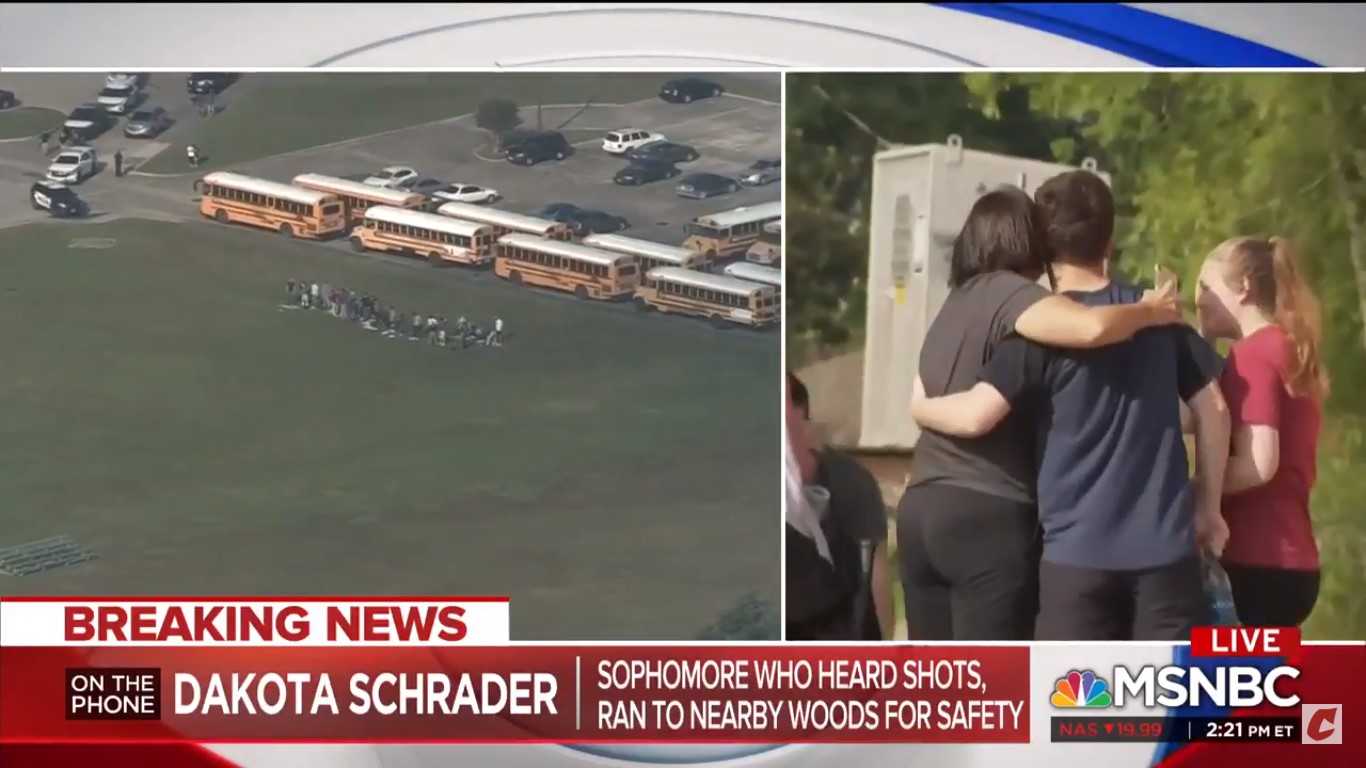 Santa Fe Shooting Survivor Tells MSNBC She’s ‘Never Going Back To That School’
