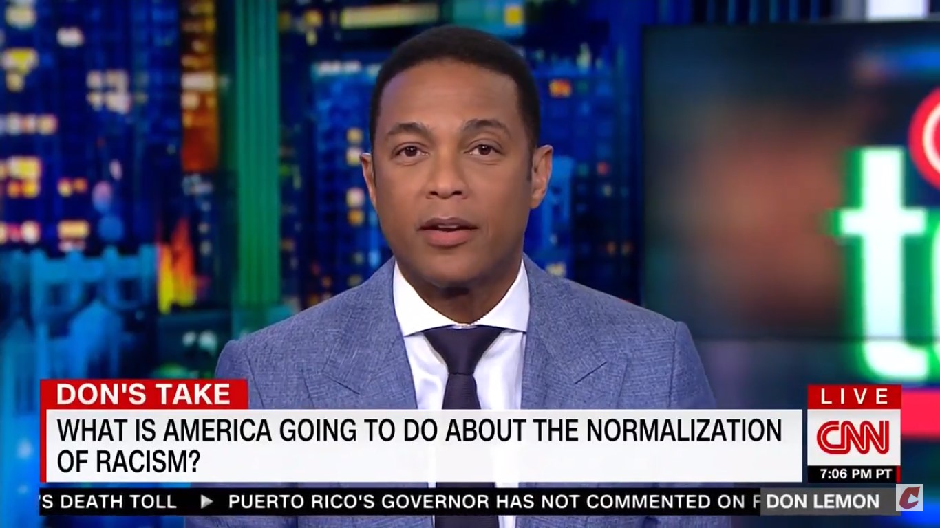 Don Lemon Goes Off On Roseanne’s Tweets, Says Trump Is ‘Emboldening Racists’: ‘I’m Fed Up!’