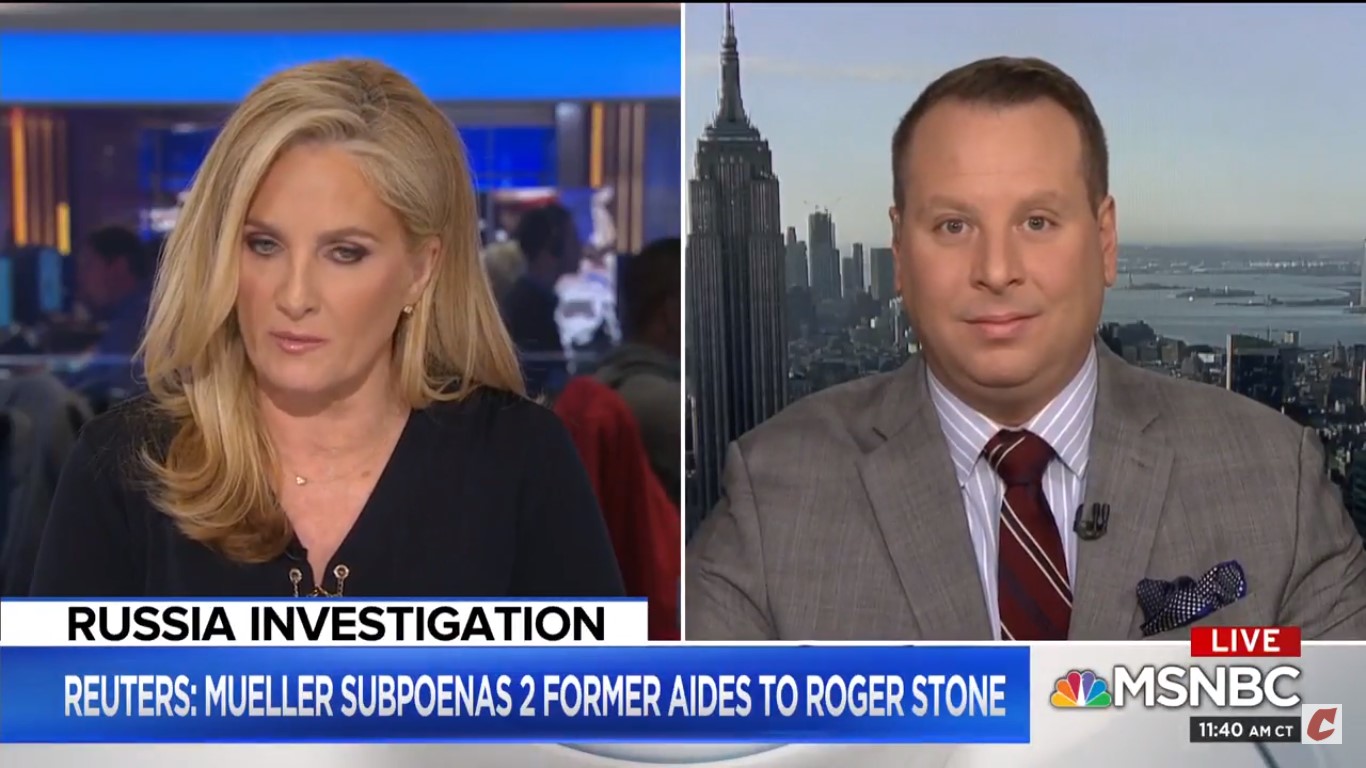 Ex-Trump Advisor Sam Nunberg Blurts Out Name Of FBI Informant During MSNBC Interview