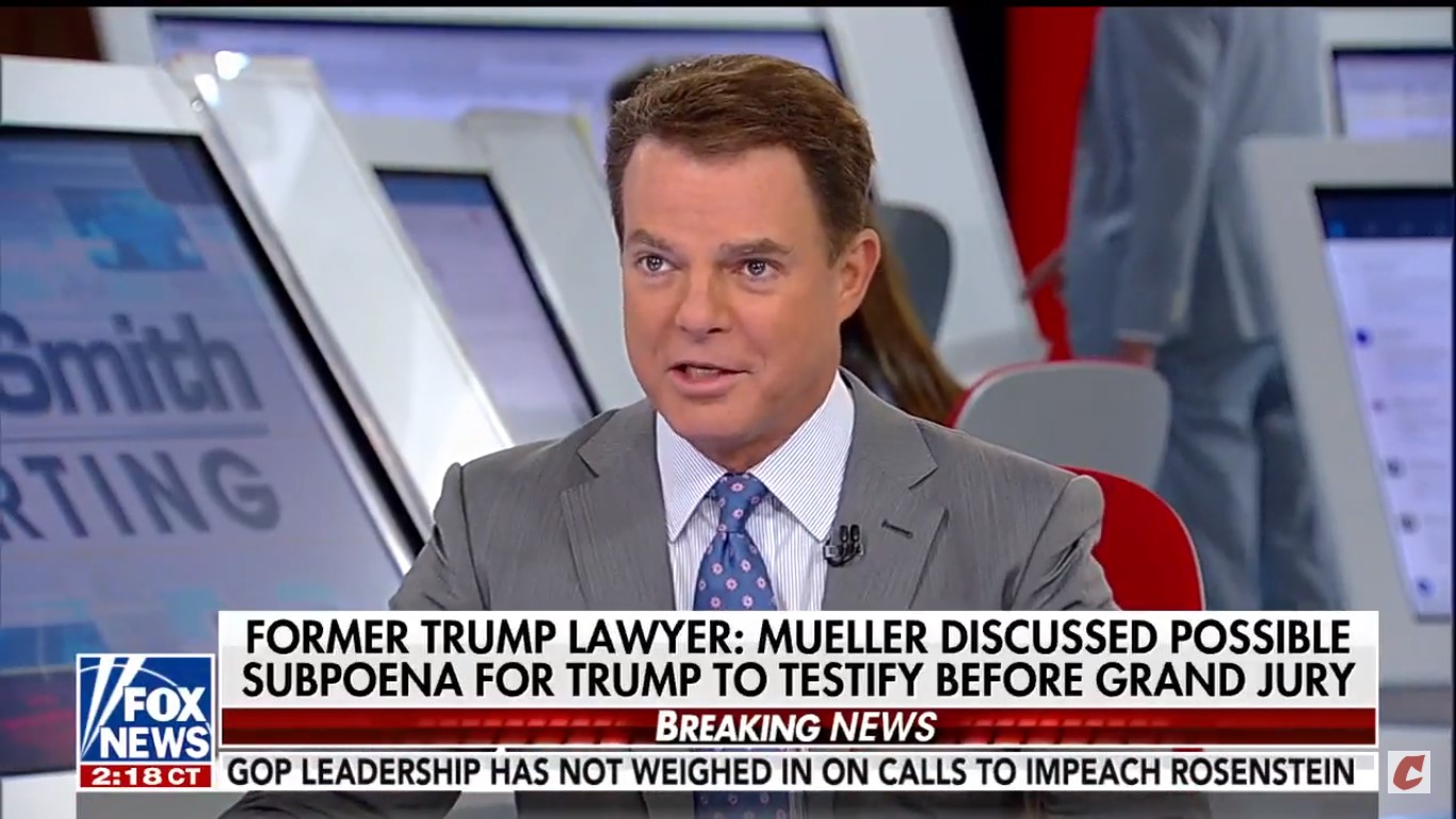 Shep Smith: ‘Concerted Effort’ To Get Folks On Fox News To Tell Trump Not To Do Mueller Interview