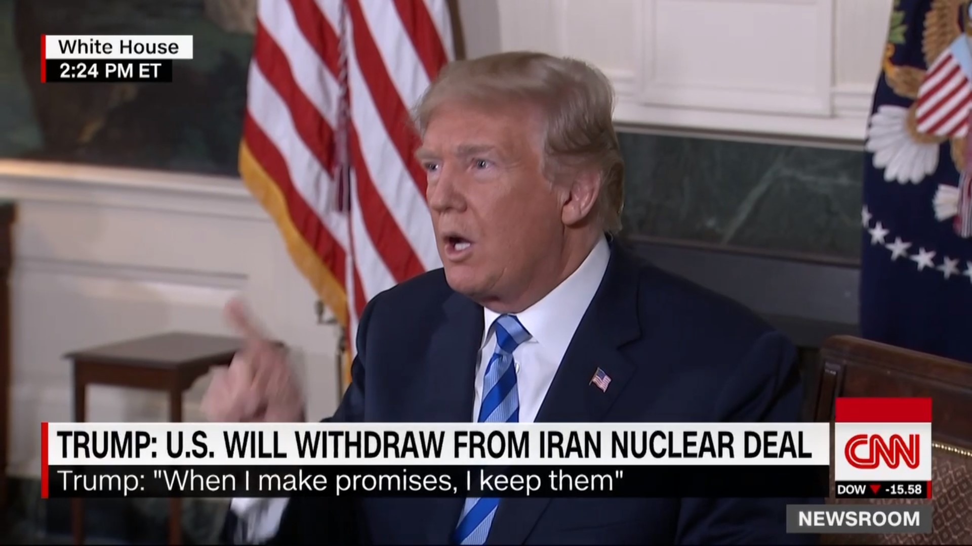 Trump Unable To Answer How Pulling Out Of Iran Nuclear Deal Makes America Safer