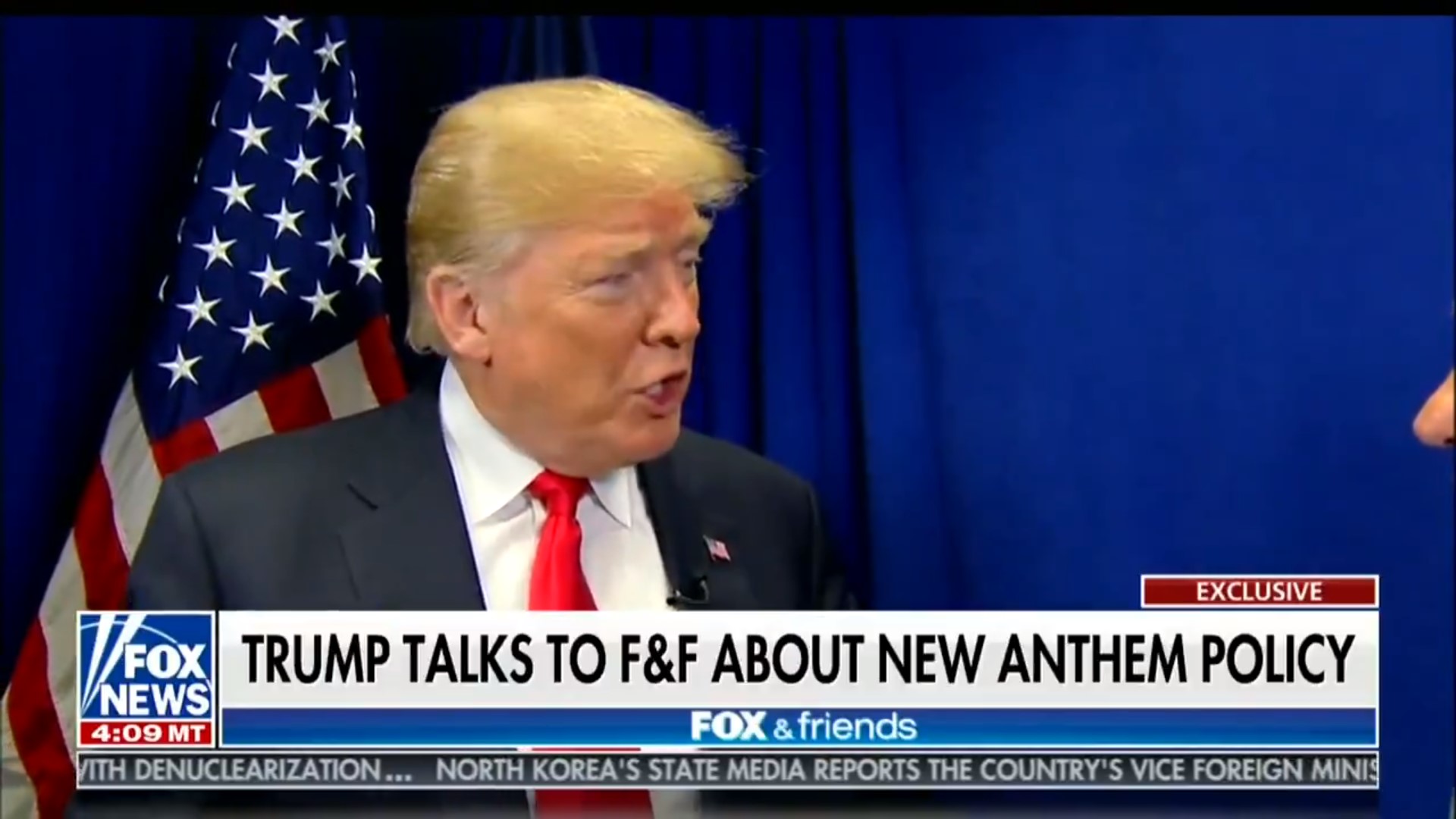Trump On NFL Players Kneeling During Anthem: ‘Maybe They Shouldn’t Be In The Country’