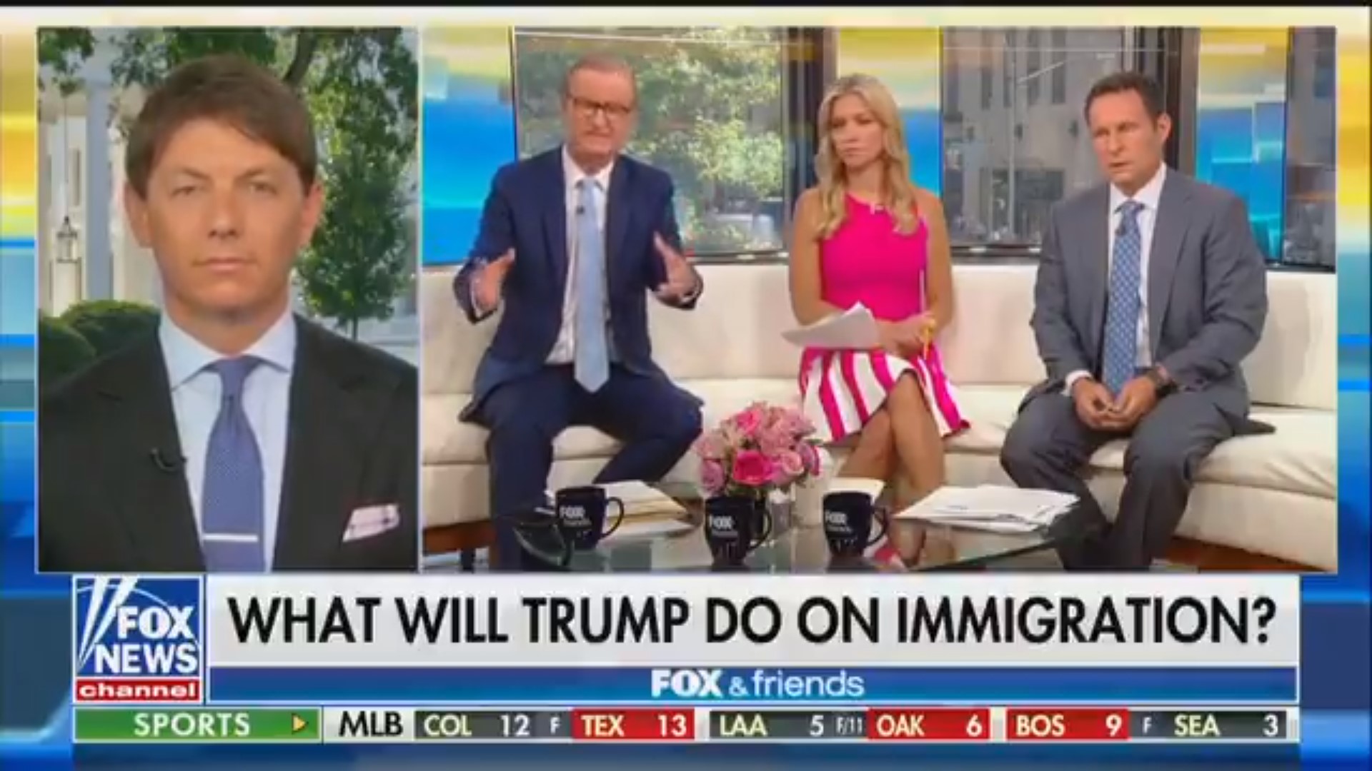 Fox’s Steve Doocy Objects To Use Of Term ‘Cages’: They’re ‘Walls’ Made Of ‘Chain-Link Fences’